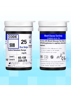 Hộp 50 Que thử đường huyết CHIDO GLS-79 tặng kèm kim lấy máu